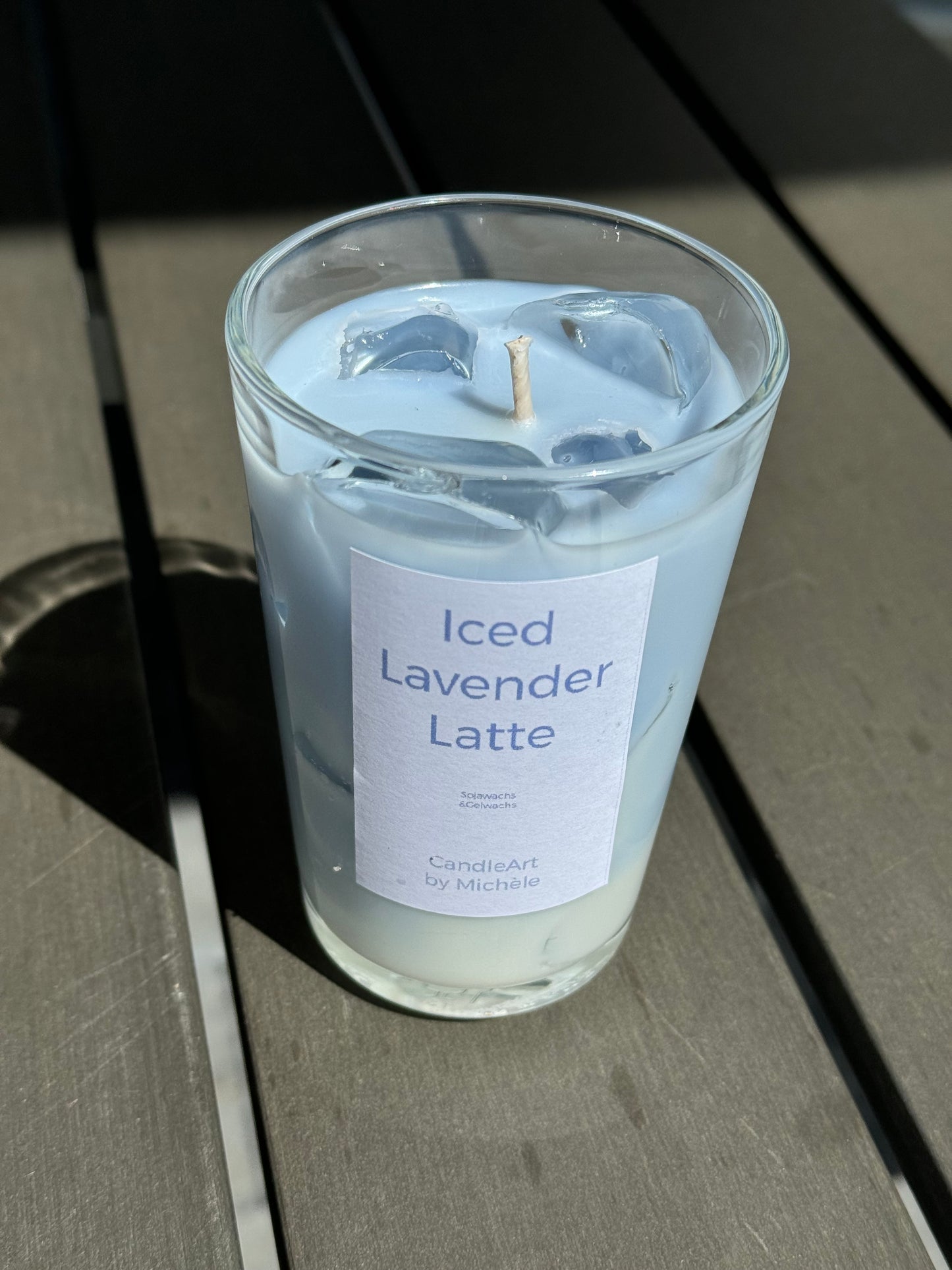 Iced Lavender Latte